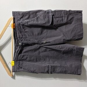 Dark Grey Cargo Shorts